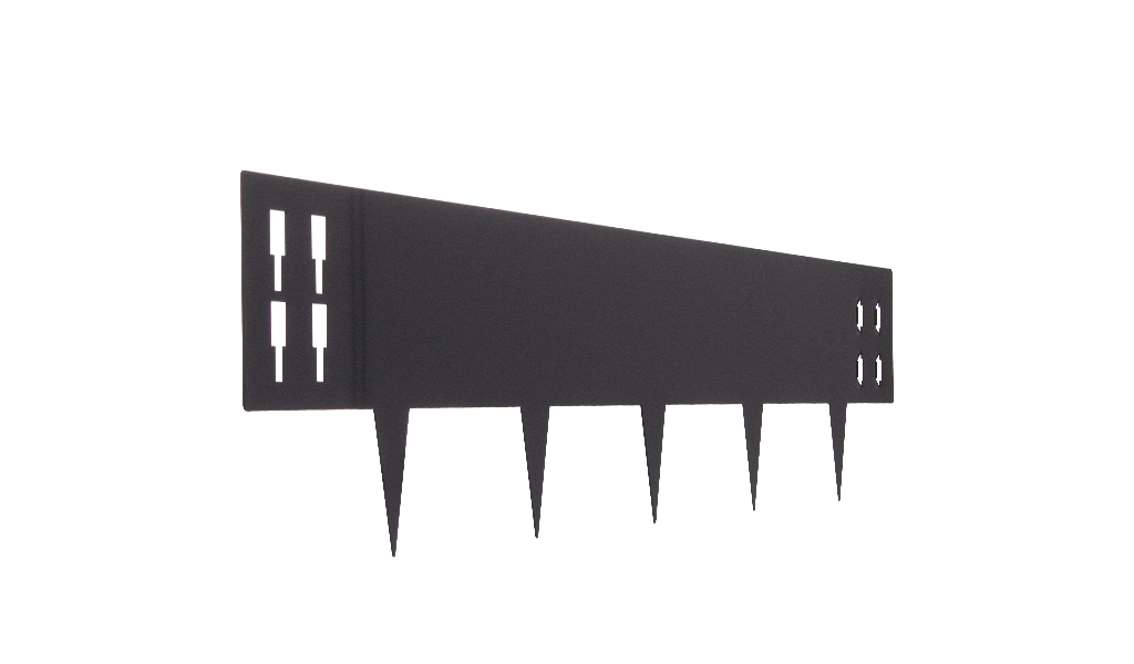 Black Steel Garden Edging & Covers