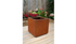 Corten Steel Square Planter 400mm
