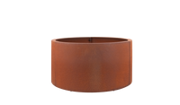 Corten Steel Planter Round 60x30