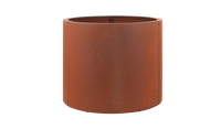 Corten Steel Planter Round 60x50