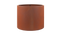 Corten Steel Round Planter 600 X 500mm