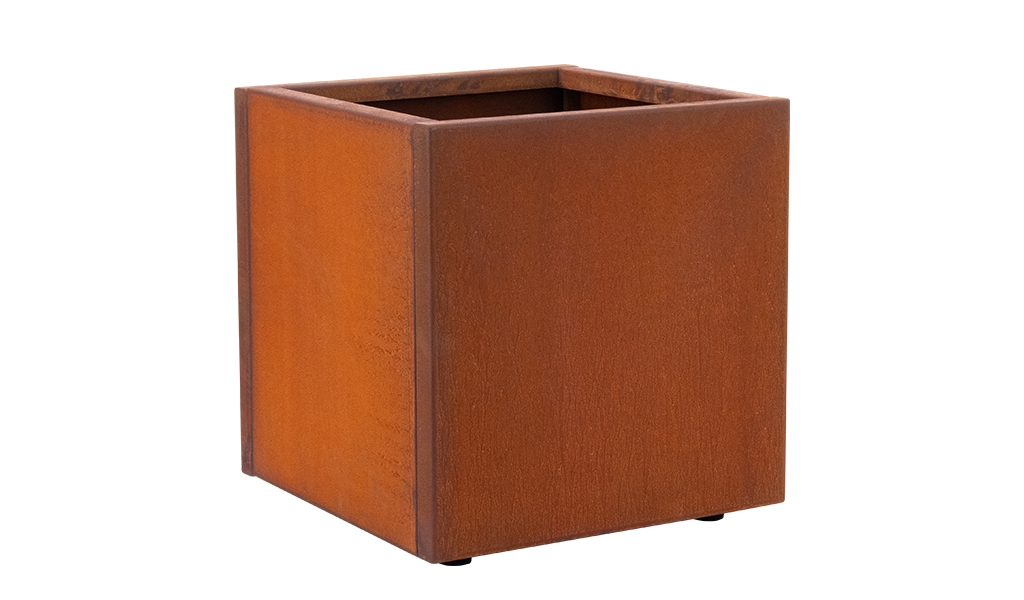 Corten Steel Planter Square 40x40
